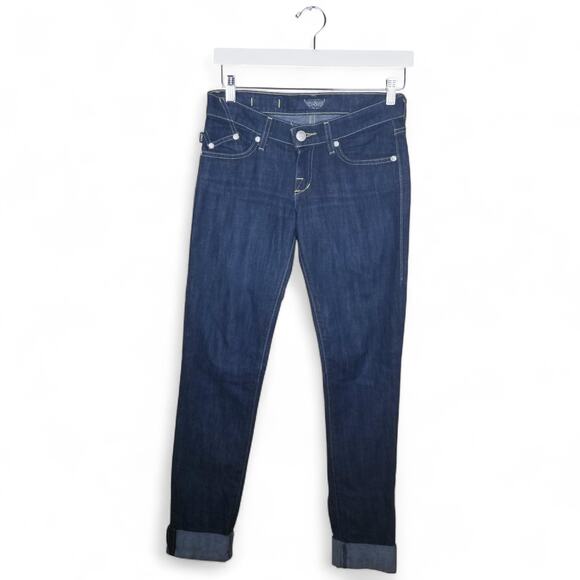 ROCK & REPUBLIC Berlin Skinny Low Rise Jeans Style BER0250 in GROVE - Size 24 - Picture 4 of 10